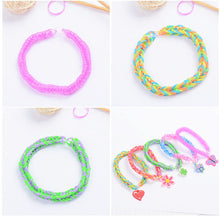 Carica l&#39;immagine nel visualizzatore di Gallery, TONZACK 40 Kit Braccialetti Elastici a Griglia,Più Di 2800 Pezzi Braccialetti Colorati,Regali Di Natale Per Bambini Premium Fai-Da-Te,Con Vari Accessori Perline e Telai,In 32 Colori