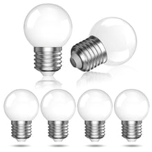 Carica l'immagine nel visualizzatore di Gallery, Lampadina E27 LED, 3W G45/P45 Lampadina LED a goccia Sostituzione 30W, angolo di illuminazione a 360° 3000K bianco caldo