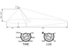 Carica l'immagine nel visualizzatore di Gallery, SEBSON Sensore di Movimento per Luci Esterno IP65 - LED compatibile