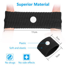 Carica l'immagine nel visualizzatore di Gallery, ACWOO Anti Nausea Digitopressione, 2 Coppie Anti Nausea da Viaggio Bracciali, Senza Farmaco Fascia da Polso per Cinetosi