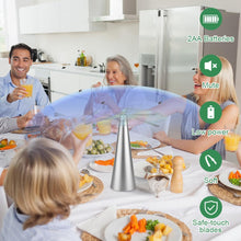 Carica l'immagine nel visualizzatore di Gallery, mizikuu 2 pezzi USB Repellente Mosche da Tavolo, Anti Mosche Ventola con Gancio Sospesa Ventilatore Repellente per Zanza