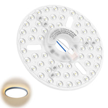 Carica l'immagine nel visualizzatore di Gallery, Modulo LED 24W per Ventilatore Soffitto 6,3" Magnetico 3 Colori