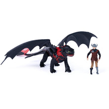 Carica l'immagine nel visualizzatore di Gallery, Dragons DreamWorks, How to Train Your Dragon, Sdentato e Hiccup, Drago e Giocattoli per Bambini, 4+ Anni