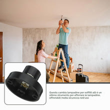 Carica l'immagine nel visualizzatore di Gallery, OSALADI 5 portalampada E10 con cavo e interruttore, portalampada a vite per mini lampadine, ideali per progetti fai da t