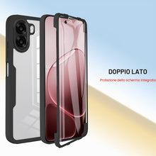 Carica l'immagine nel visualizzatore di Gallery, ILING Trasparente Cover per OPPO A6X 5G/4G/ OPPO A6K, 360°Complète Protection Antiurto Custodia con Protezione Schermo I