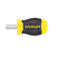 Carica l'immagine nel visualizzatore di Gallery, STANLEY Cacciavite a cricchetto multi-inserto Stubby, 6 inserti, 0-66-357
