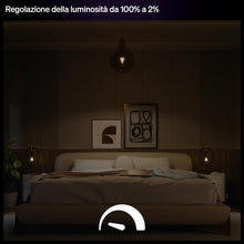 Carica l'immagine nel visualizzatore di Gallery, Philips Hue Smart B39, Lampadina LED smart E14 a candela, Confezione da 2