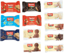 Carica l'immagine nel visualizzatore di Gallery, Loacker - Latta Best of Moments Happy Holidays - Confezione Assortita - 100% Nocciole Italiane in un Mix di Bontà a Base di wafer al Cioccolato - Idea Regalo Natale - Confezione da 307,5g