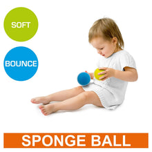 Carica l'immagine nel visualizzatore di Gallery, Mondo Toys - SOFT BALL 70 - Set 2 palle di spugna diametro 70 mm - 2 palline morbide - colori misti - 14860