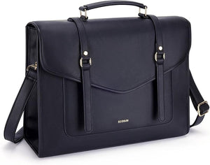 Borsa Tote Per Computer Portatile Donna Queenoris - Grande Capacità, Impermeabile, Con Ornamento Farfalla, Adatta A 15.6 Pollici, Per Lavoro E Viaggi - 5
