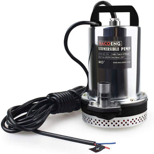 BACOENG Pompa Sommersa ad immersione DC 12V