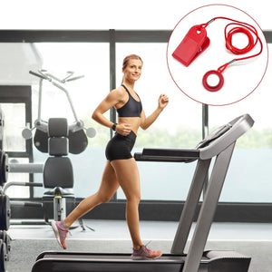 Blocco Tapis Roulant,Chiave Magnetica di Sicurezza,Blocco di Sicurezza Tapis Roulant,Serratura Magnetica per Interruttore di Sicurezza a Chiave Universale per Tapis Roulant,Most Treadmills (1, Rosso)