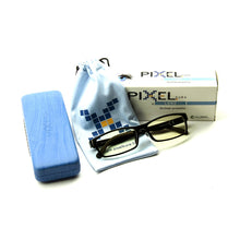 Carica l'immagine nel visualizzatore di Gallery, PIXEL LENS CLASS OCCHIALI PER PC, TV, TABLET, GAMING. CONTRO STANCHEZZA OCCHI, MASSIMO COMFORT VISIVO, MONTATURA LEGGERA