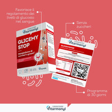 Carica l'immagine nel visualizzatore di Gallery, Vitarmonyl Glicemy Stop - Integratore Cromo - Metabolismo - 30 Capsule
