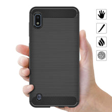 Carica l&#39;immagine nel visualizzatore di Gallery, AICEK Cover Compatible Samsung Galaxy A10, Nero Custodia Samsung A10 Silicone Molle Black Cover per Galaxy A10 Soft TPU Case (6.2 Pollici)