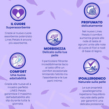 Carica l'immagine nel visualizzatore di Gallery, Lines Petalo Assorbenti Ultra, 13 Pezzi