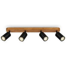 Carica l'immagine nel visualizzatore di Gallery, B.K.Licht - Lampada da soffitto, orientabile, attacco GU10, max. 9 W, plafoniera, lampada, lampada da soggiorno, lampada