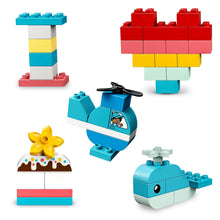 Carica l&#39;immagine nel visualizzatore di Gallery, LEGO 10909 DUPLO Classic Scatola Cuore, Primi Mattoncini Colorati da Costruzione, Giochi Educativi e Creativi per Bambini e Bambine da 1,5 Anni