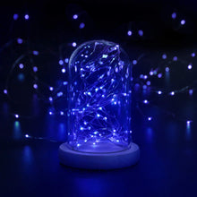 Carica l'immagine nel visualizzatore di Gallery, cshare Catena di luci a LED, 3M 30 Micro Led Stringa Luci a Batteria,Catena Lucine Fata Filo di Rame Argentato Decorativ