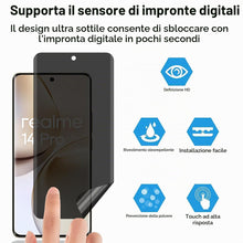 Carica l'immagine nel visualizzatore di Gallery, BCHKLAI Privacy Pellicola Protettiva per Realme 14 Pro 5G [2 Pezzi]