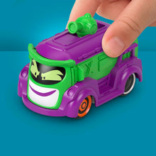 Carica l'immagine nel visualizzatore di Gallery, Fisher-Price DC Batwheels - Set da 5 Macchinine in Scala 1:55 Die-Cast Batcast Metal, Include Bam la Batmobile, Redbird, Prank, Bibi e Quizz, Giocattolo per Bambini, 3+ Anni, HML21