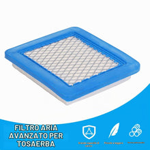Carica l'immagine nel visualizzatore di Gallery, EIHI 2 Filtri Aria per Rasaerba - Briggs &amp; Stratton 491588 399959 491588S Honda GCV135 GCV160 GX100 GC135 GC160 GCV190A