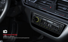 Carica l'immagine nel visualizzatore di Gallery, Avylet Autoradio Bluetooth 5.0 Vivavoce FM/AM, Avylet Radio Stereo 1 DIN, Supporta Basso Profondo/Luce a 7 colori/Chiamata a mani libere/AUX-IN/CARD/Chiavetta USB,Telecomando, 60W X 4, Ricarica rapida