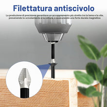 Carica l'immagine nel visualizzatore di Gallery, 9Pcs Punte Alto Magnetiche per Cacciavite, 25 50 65 70 75 90 100 120 150 mm