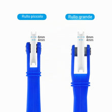 Carica l'immagine nel visualizzatore di Gallery, PATIKIL LED Striscia Canale Utensile Rullo, Ruote Scanalatura U con Maniglia Plastica Strumento Installazione Rapida per