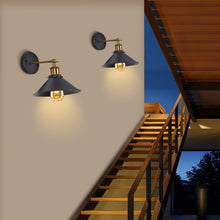 Carica l'immagine nel visualizzatore di Gallery, Comely 2 Pezzi Lampade da Parete Industriale Vintage E27 Applique da Parete