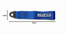 Carica l'immagine nel visualizzatore di Gallery, Sparco Performance Cinghia di Traino - Blu - Mass. 2000kg - 16mm Foro