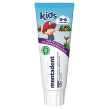 Carica l'immagine nel visualizzatore di Gallery, Mentadent Dentifricio Bambino 0-6 Anni, Gusto Frutta, 75ml, 1 pezzo