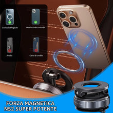 Carica l'immagine nel visualizzatore di Gallery, GXGM 1 Pcs Porta Cellulare Auto,Supporto Telefono Auto, Supporto Cellulare con Ventosa, Rotazione a 360°, Nero, Regalo D