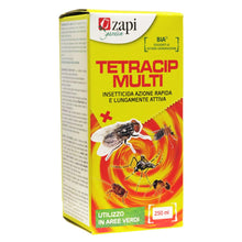 Carica l'immagine nel visualizzatore di Gallery, Zapi Garden | Tetracip Multi - Insetticida Multi Insetto, Concentrato Contro Mosche, Zanzare, Blatte, Formiche, Vespe e 
