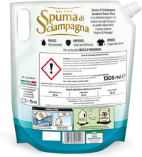Carica l'immagine nel visualizzatore di Gallery, Spuma di Sciampagna - Ecoricarica Detersivo Fresco Puro 1305ml 29 Lavaggi