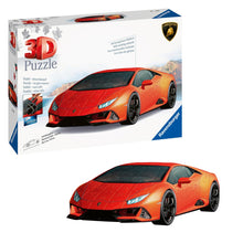 Carica l&#39;immagine nel visualizzatore di Gallery, Ravensburger - Puzzle 3D, Lamborghini Huracán Evo Arancione, per Adulti e Bambini 8+ Anni, Idea Regalo, Modellismo Auto, 156 Pezzi, 32 accessori