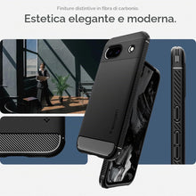 Carica l'immagine nel visualizzatore di Gallery, Spigen Cover Rugged Armor per Google Pixel 8a