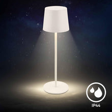 Carica l'immagine nel visualizzatore di Gallery, BRILONER - Lampada da tavolo LED senza fili IP44 con touch, dimmerabile, batteria e sorgente luminosa sostituibili, da c