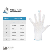 Carica l'immagine nel visualizzatore di Gallery, ThumbUP Supersoft Sottoguanti Cotone Dermatologici 3 Paia Bianchi Taglia M