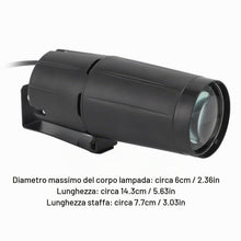 Carica l'immagine nel visualizzatore di Gallery, BORDSTRACT LED Pinspot, 3 W AC Disco Light Stage Effect, LED Beam White Lighting Effect Lamp, 90-240 V Beam Spotlight fo