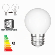 Carica l'immagine nel visualizzatore di Gallery, ENUOTEK Lampadina LED E27, 4W 540Lm Piccolo Globo G45/P45, Lampadine Attacco a Vite E27 LED Bianco Naturale 4000K, Equiv