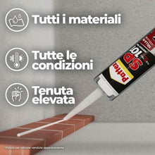 Carica l'immagine nel visualizzatore di Gallery, Pattex SP101 Silicone Trasparente, Sigillante Polimerico, 280 ml