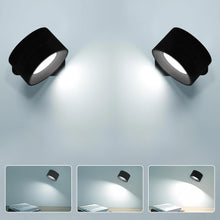 Carica l'immagine nel visualizzatore di Gallery, Applique da Parete Interno,2 Pezzi,Lampada da Parete a LED,Controllo Touch 3 Modalità di Colore,3 Livelli di Luminosità,