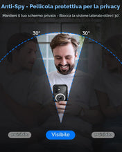 Carica l'immagine nel visualizzatore di Gallery, seacosmo Cover per iPhone 17 Privacy Magnetica, Compatibile con Magsafe, Antispy Schermo Integrata in Vetro Temperato, P