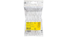 Carica l'immagine nel visualizzatore di Gallery, Vimar FP00303.B Adattatore semplice SICURY 250 V~ 3 pezzi, spina grande 2P+T 16 A standard IT tipo S17, presa 2P+T 16 A 