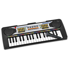 Carica l'immagine nel visualizzatore di Gallery, Bontempi | PlayKeys - Tastiera Giocattolo a 37 Tasti per Piccoli Musicisti con Passo Mini e Microfono, 425x160x50 mm