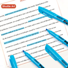 Carica l'immagine nel visualizzatore di Gallery, Shuttle Art Evidenziatori a Penna, 30 Pack Set Evidenziatori Colori Brillanti, Punta a Scalpello Asciugatura Rapida Evid