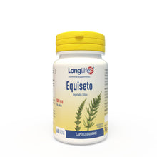 Carica l'immagine nel visualizzatore di Gallery, LongLife® Equiseto 500mg | Integratore titolato al 7% in silice | Benessere di unghie e capelli | Drenaggio dei liquidi 