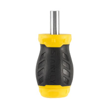 Carica l'immagine nel visualizzatore di Gallery, STANLEY Cacciavite a cricchetto multi-inserto Stubby, 6 inserti, 0-66-357
