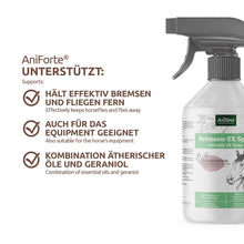 Carica l'immagine nel visualizzatore di Gallery, AniForte Horsefly-Ex Spray per Cavalli 1L - Spray tafano Efficace e duraturo Contro i tafani, Protezione immediata Contro zanzare, Mosche, parassiti, bloccante per tafani in Pratico flacone Spray